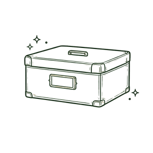 Scatola porta oggetti